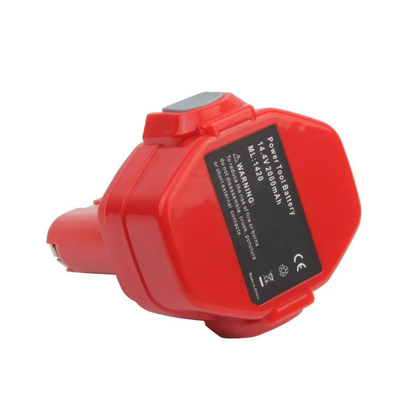 For Makita 14.4V Battery Replacement | 1420 4.8Ah Ni-Mh Battery Red - Triple-Batteries