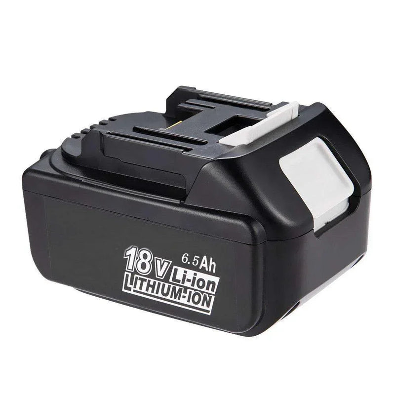 For Makita 18V Battery Replacement | BL1860B 6.5Ah Li-ion Battery With LED Indicator I BL1840 BL1850 BL1830 3 Pack - Triple-Batteries