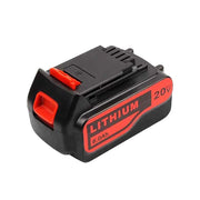 6.0Ah For Black and Decker 20V Battery Replacement | LBXR20 LBX20 LB2X4020 Lithium Battery 3 Pack - Triple-Batteries