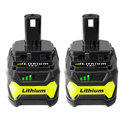 For Ryobi 18V 5.0Ah Battery Replacement | P108 One Plus Lithium Battery 2 Pack - Triple-Batteries