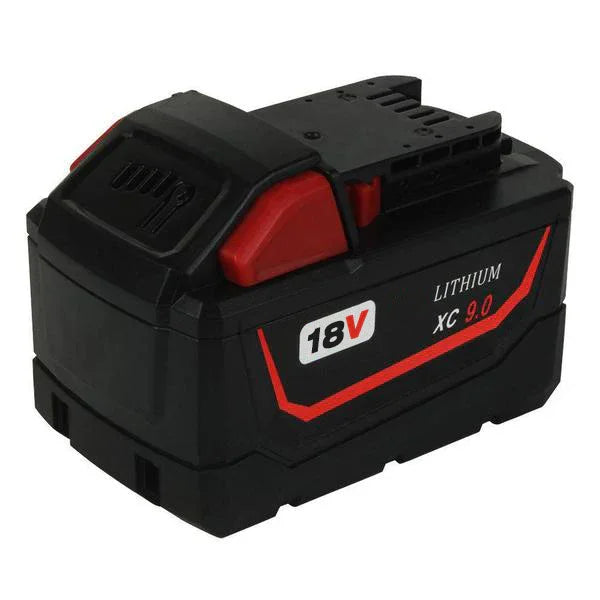 9.0Ah For Milwaukee M18 Battery Replacement | 18V High Capacity Li-Ion Battery 4 Pack - Triple-Batteries